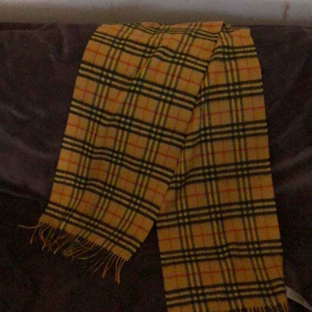 Authentic Burberry 100% Cashmere Scarf